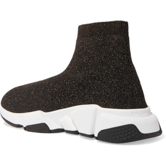 balenciaga speed trainer womens gold